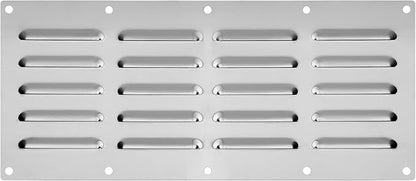 Stanbroil Stainless Steel Venting Panel for Grill Accessory, 15" by 6-1/2"