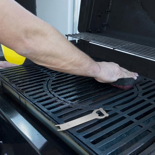 SUPVOX 4 Piece Multifunctional Grill Grate Lifter Iron Safe Handling Tool - Image 6