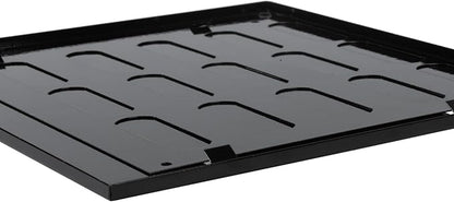 Vent Systems 8" x 8" Inch (Outer Dimensions) Metal Air Vent Grille - Black Adjustable Register Vent Cover - Open/Close Air Supply Intake Wall Vent - Heating/Cooling Ceiling Grille for House, Garage