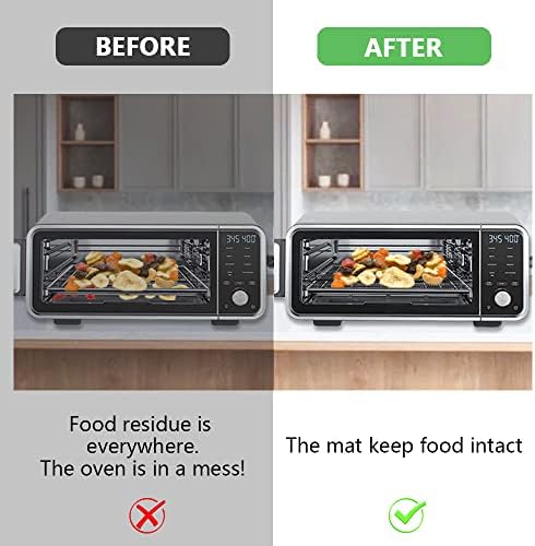 for Ninja Foodi Reusable Air Fryer Liners 12x12inch Non-Stick，Bottom of Toaster - Image 6