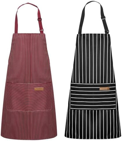 Syntus Apron for Men Women, Adjustable Cooking Kitchen Apron by Syntus