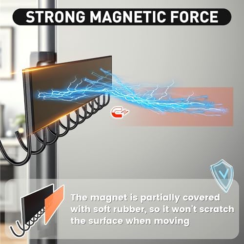 Magnetic Key Holder Wall Mount, Key Hanger Wall Mount Magnet - Image 3