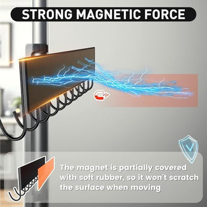 Magnetic Key Holder Wall Mount, Key Hanger Wall Mount Magnet - Image 3