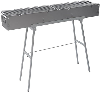 Portable Charcoal Grill Folding BBQ Grill Large Barbecue Tool Kits for Outdoor Grilling Cooking Camping Hiking Picnics L 39.3 x W 7 x H26.3inch