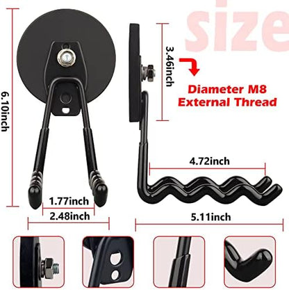 ULIBERMAGNET Uni-Mag Heavy Duty Magnetic Wave Hooks, Power Tool Organizer - Image 3