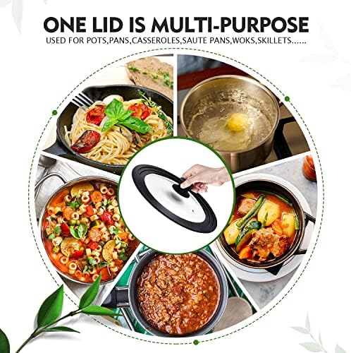Ydeapi Universal Lids for Pots, Pans & Skillets - Image 2