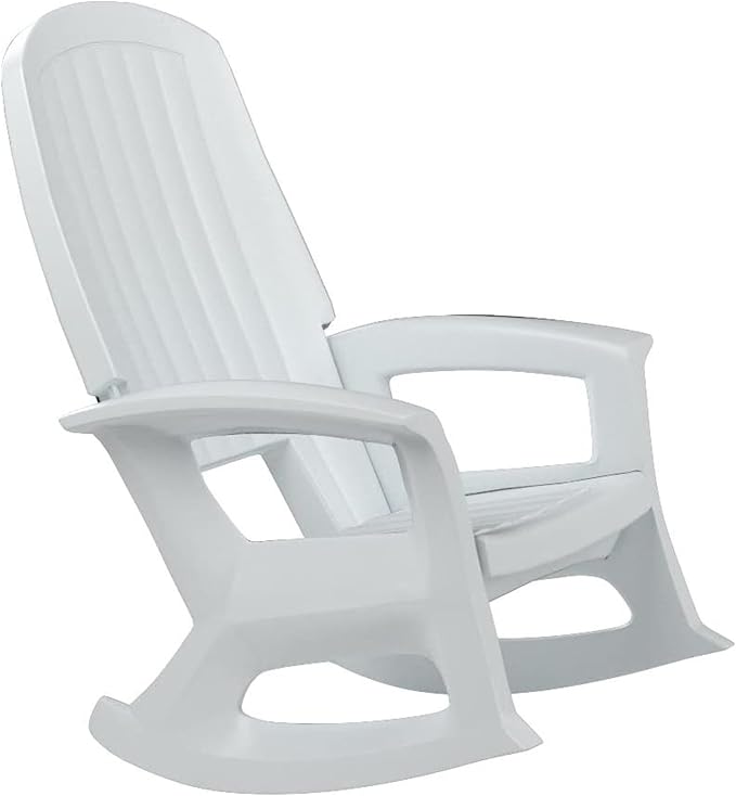 Rockaway Heavy Duty All Weather Rocking Chair, 3 Pack | Polyethylene Outdoor - Image 6