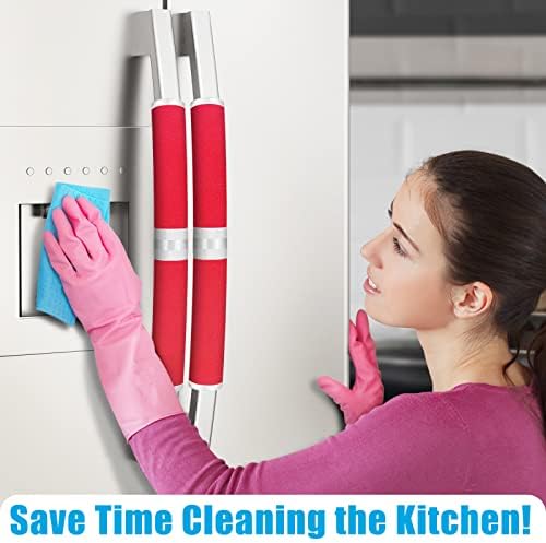 Refrigerator Door Handle Covers, Keep Your Kitchen Appliance Clean from Food - Image 2