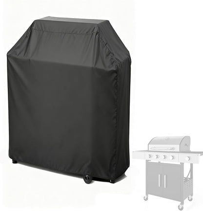 Grill Cover for Aoxun 4-Burner Propane Grill with Side Burner, Waterproof Outdoor BBQ Covers Propane Gas Grill Cover - 18" D x 47" W x 45" H