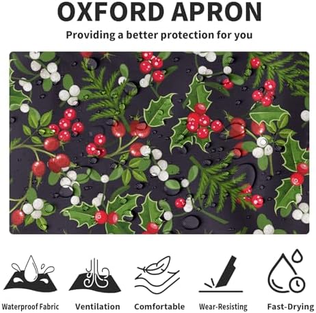 Christmas Apron Holiday Cooking Aprons - Image 5