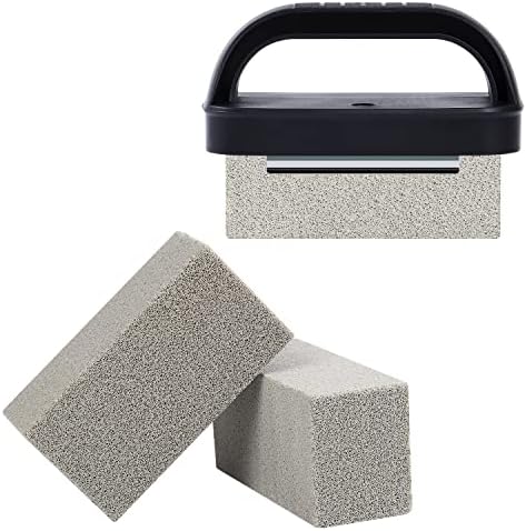 Blackstone Griddle Cleaning Brick Block Heavy Duty Grill Cleaning Stone Bricks by MOWOT