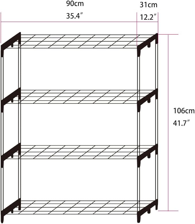 Panana 2 x Display Storage Racking - Image 3