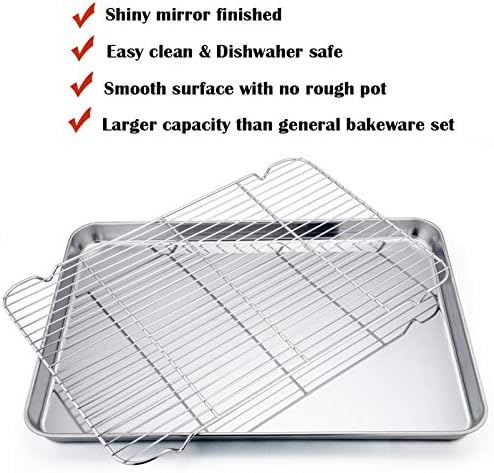 P&P CHEF Stainless Steel Baking Sheet - Image 3