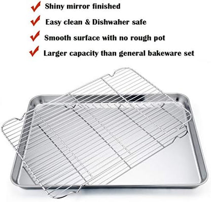 P&P CHEF Stainless Steel Baking Sheet - Image 3