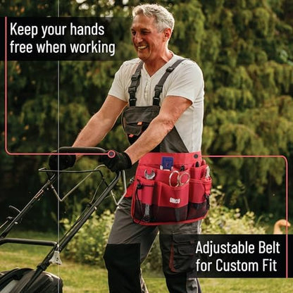 UNCO- Adjustable Gardening Belt, 7 Pockets, Cut and Water Resistant, Garden - Image 5