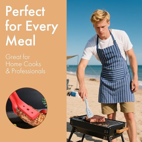2-in-1 Silicone Spatula Tongs - Image 6