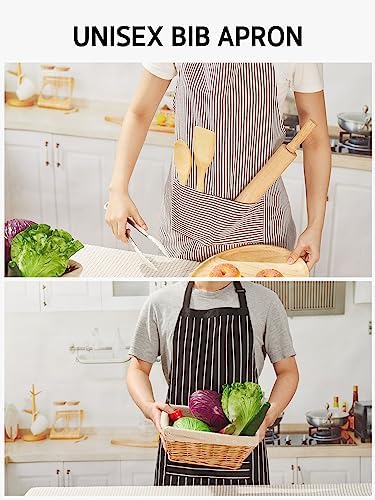 Syntus Apron for Men Women, Adjustable Cooking Kitchen Apron - Image 7