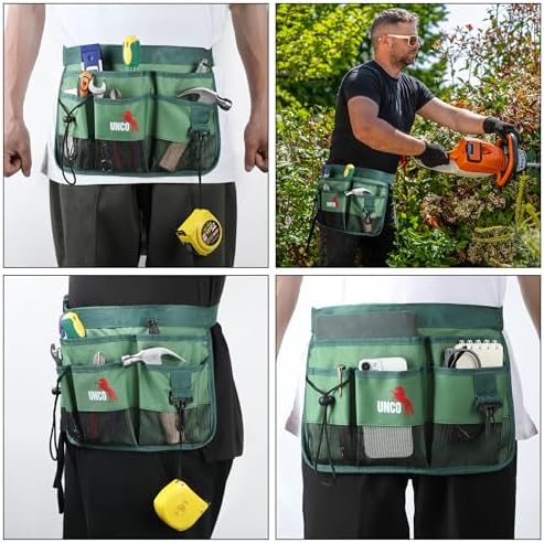 UNCO- Adjustable Gardening Belt, 7 Pockets, Cut and Water Resistant, Garden - Image 6