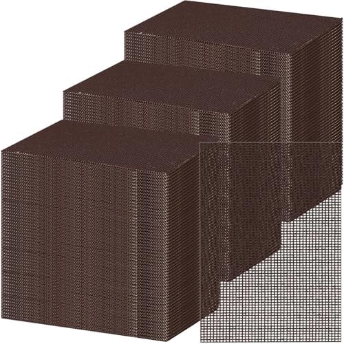 Reallnaive 300 Pack Griddle Screens 4x5.5 Grill Pads by Reallnaive