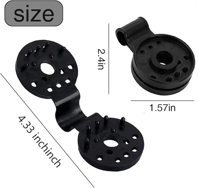 150 PCS Shade Cloth Heavy Duty Lock Grip, Shade Cloth Plastic Clips, Greenhouse Shade Cloth Fix Clamp, Windproof Awning Clamp Grip for Garden Netting, Anti Bird Netting, Sun Shade Net