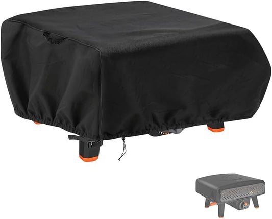 Waterproof Pizza Oven Cover for Blackstone 2404 Leggero Tabletop Pro Pizza Oven Accessories, Heavy Duty Cover for Blackstone Pizza Oven - 25" L×26" W×11" H, Black