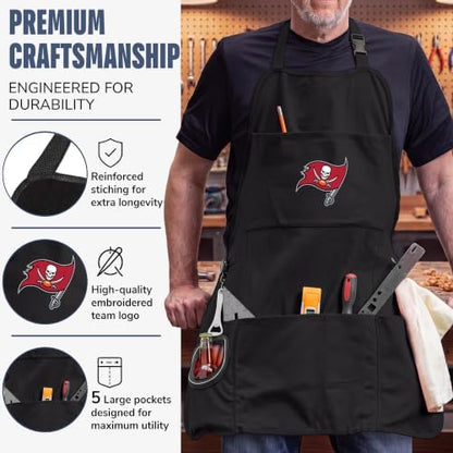 Team Sports America NFL Ultimate Grilling Apron - Image 4