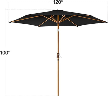 Best Choice Products 10ft Market Umbrella, Outdoor Sun Shade - Image 2