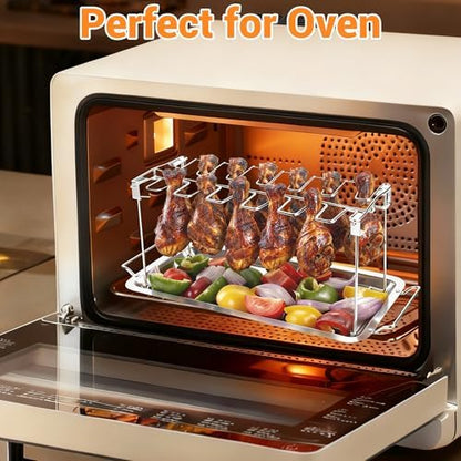 14 Slots Chicken Leg Rack for Drill - Image 4