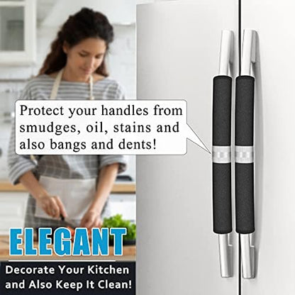 Refrigerator Door Handle Covers, Keep Your Kitchen Appliance Clean from Food - Image 2