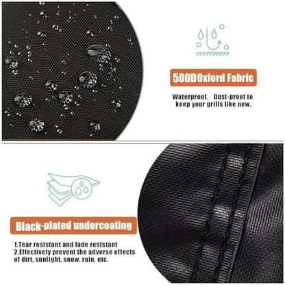 Grill Cover for Royal-Gourme-t PD4001 4 Burner Propane Gas Griddle - Image 5
