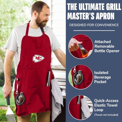 Team Sports America NFL Ultimate Grilling Apron - Image 5