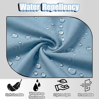 TOSHE Waist Apron 3 Pockets Waterdrop Resistant Cotton Server - Image 6