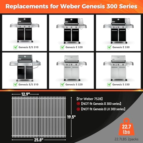 QuliMetal 9MM Thick 19.5" Grill Grates - Image 2