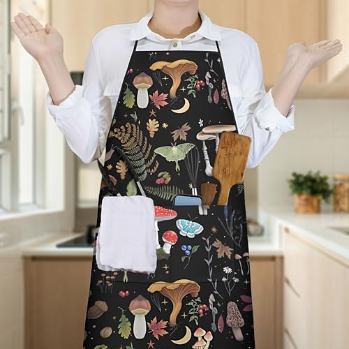 Mushroom Kitchen Cooking Apron - Image 4
