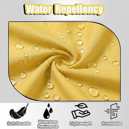 TOSHE Waist Apron 3 Pockets Waterdrop Resistant Cotton Server - Image 5