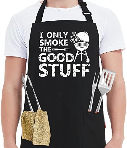 Kaidouma Funny Grilling Aprons for Men Dad by Kaidouma