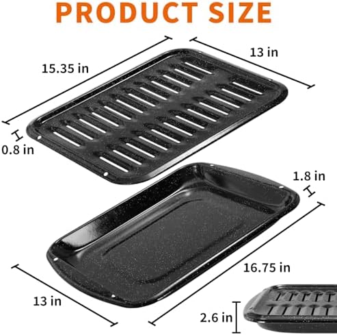 16.75" Broiler Pan for Oven - Image 3