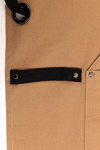 JayCee Apron for BBQ, Hobby and Workshop, 5 Pockets, Cross-Back, 2 Tool/Towel - Image 4