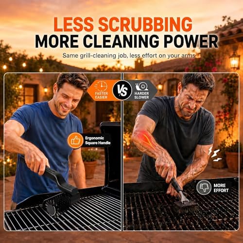 Electric Grill Brush - 24kg Torque High Power Electric Grill Cleaner 200 Min - Image 3