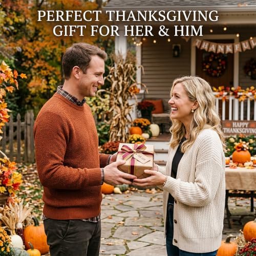 Thanksgiving Apron for Women & Men, Be Thankful Always Fall Kitchen Apron - Image 7