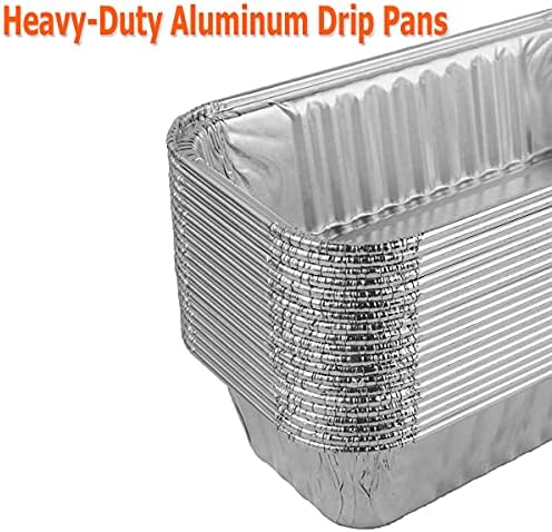 BBQ Future 20-Pack Aluminum Foil BBQ Grease Grill Drip Pans Replacement - Image 5