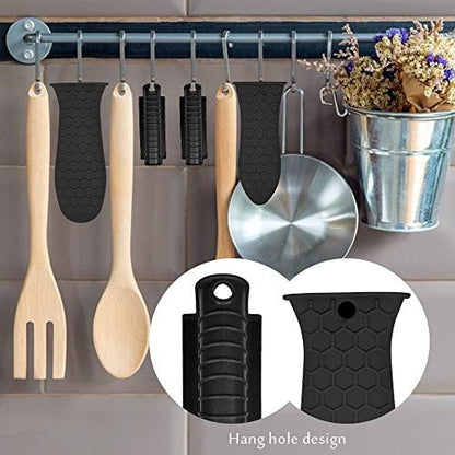 Silicone Hot Handle Holder, Heat Resistant Potholder Cookware Handle Cast Iron - Image 4