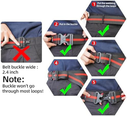 MELOTOUGH 2" Nylon Web Work Tool Belt - Image 5