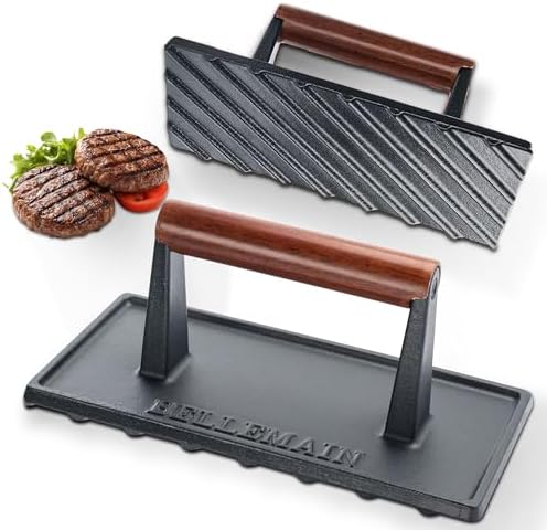 Bellemain Smash Burger Press, Grill Press, Bacon Press by Bellemain