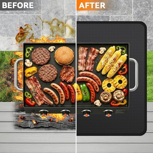 48 x 30 Inch Under Grill Mats for Blackstone Griddle Deck Protector - Image 4