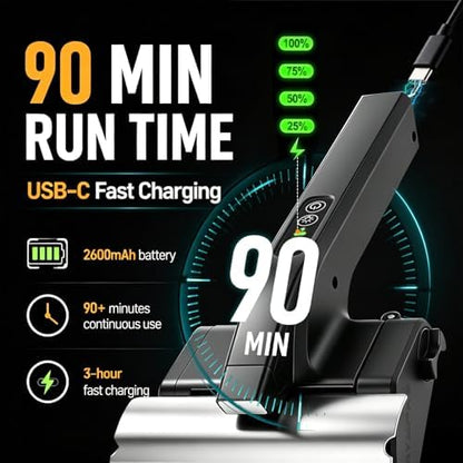 Electric Grill Brush Cleaner, High Torque BBQ Bristle-Free Cleaner – - Image 3