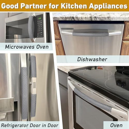 Refrigerator Door Handle Covers, Performance Appliance Handle Covers, Non-Slip - Image 5
