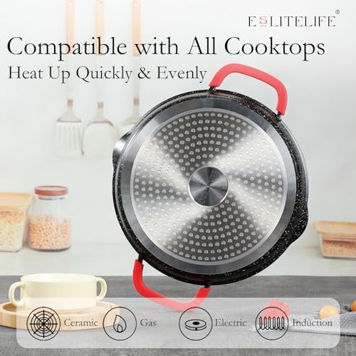 ESLITE LIFE Nonstick Grill Pan - Image 4