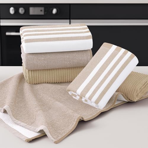 Homaxy Cotton 380 GSM Premium Kitchen Towels, 12 Pack - Image 5