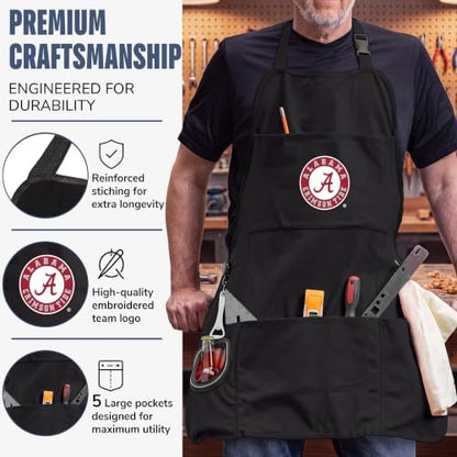 NCAA College Sports Grilling Apron | Bottle Opener and Insulated Beverage - Image 4
